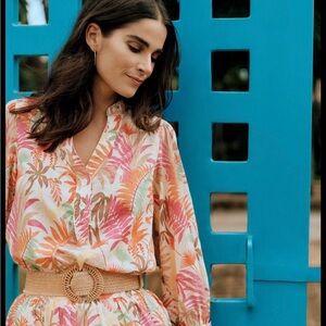 JMcLaughlin Jungle Melody Blouse NWT